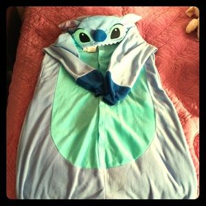 Stitch adult overall NWT